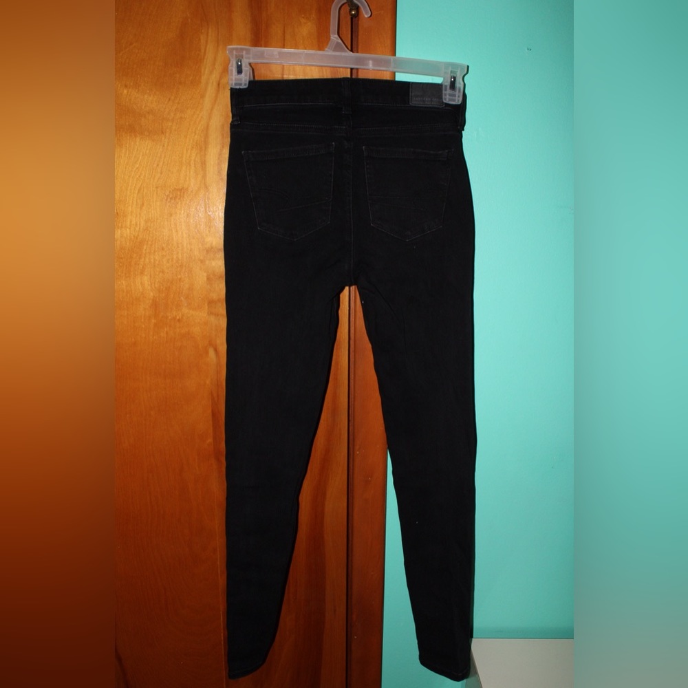 American Eagle black skinny jeans
